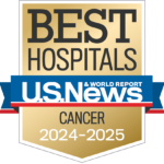 2024-25 US News and World Report Best Hospitals Survey Cancer Badge