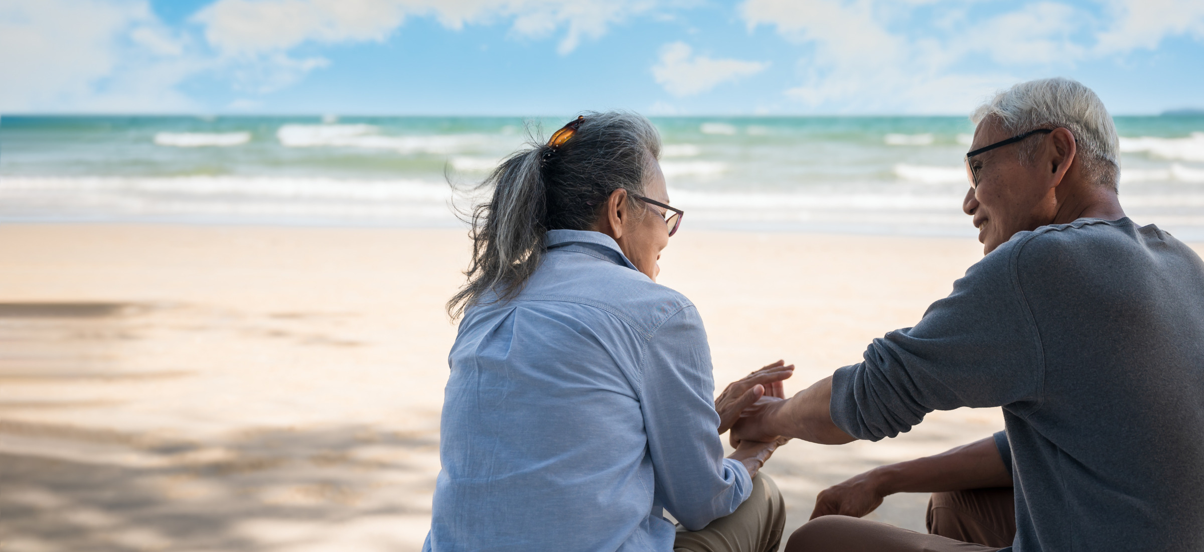 couple at a beach